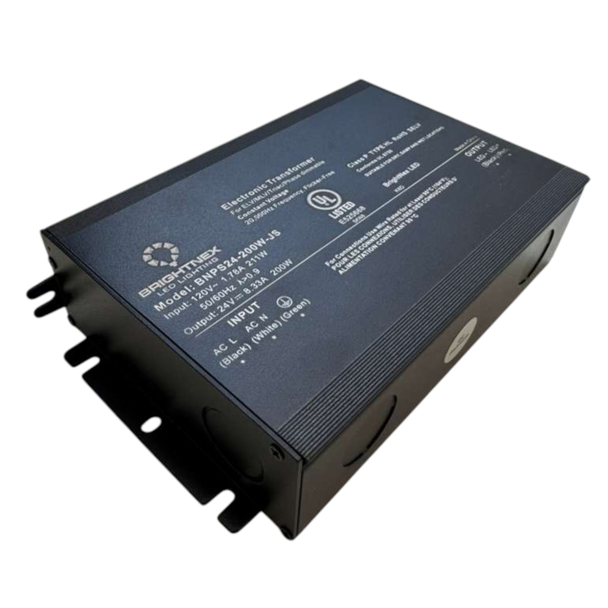 200W TRIAC / ELV / MLV Dimmable Transformer – 24V Constant Voltage – with Junction Box