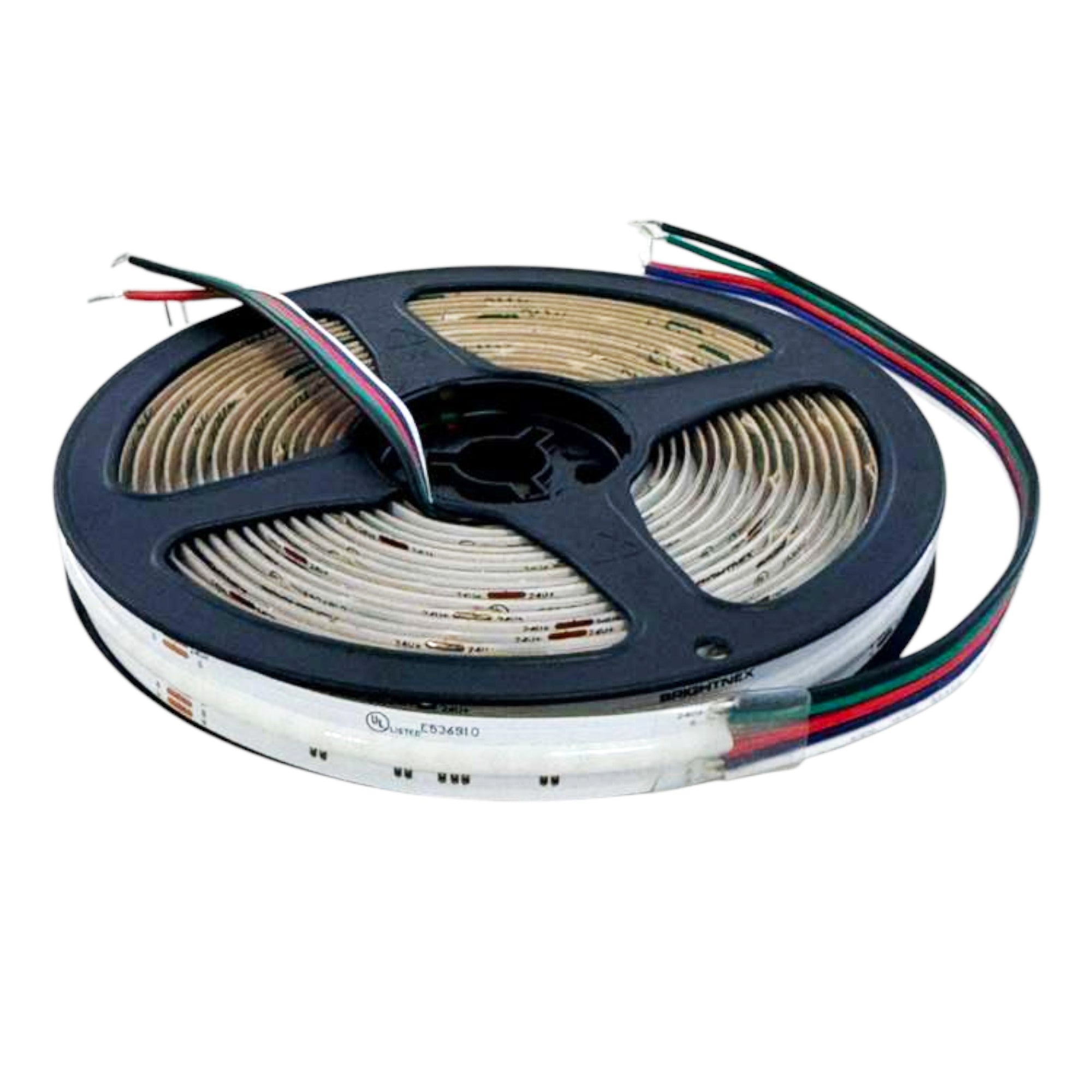 RGBW COB Strip Light, Dotless 16.5ft, 48ft & 82ft (3K, 5K), UL Certified, Indoor (IP20)