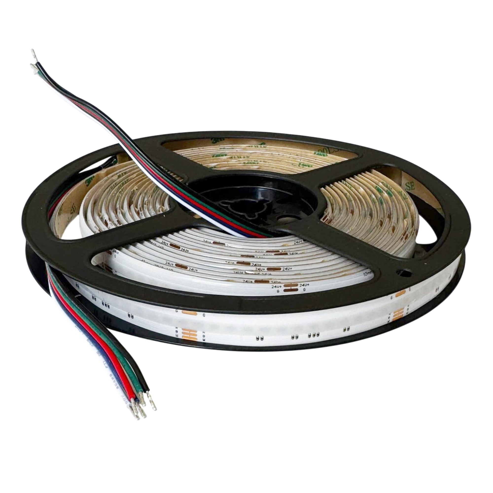 RGBW outdoor COB Strip Light, Dotless 16.5ft & 82ft (3K, 5K), UL Certified, outdoor (IP65)