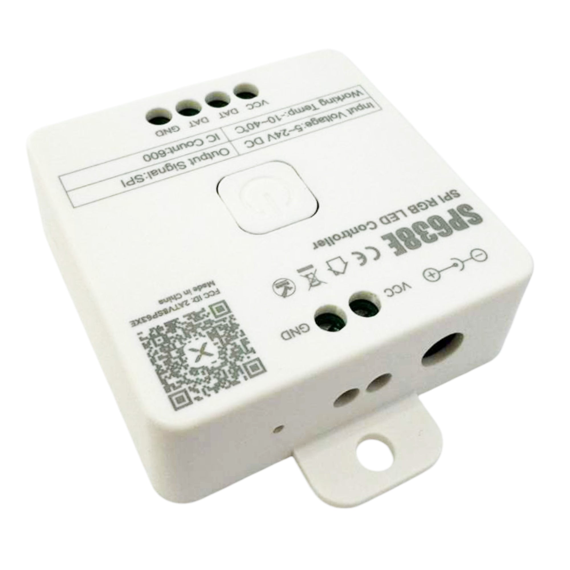 SP638E SPI RGB LED Controller | 5–24V DC – Up to 600 ICs