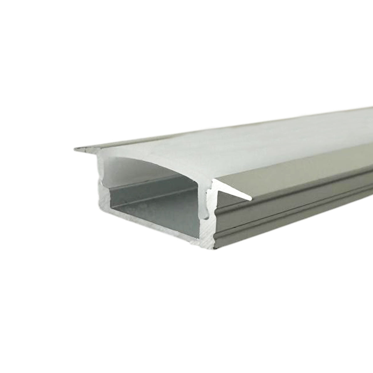 BN257 flush mount LED aluminum channel with diffuser for strip lighting