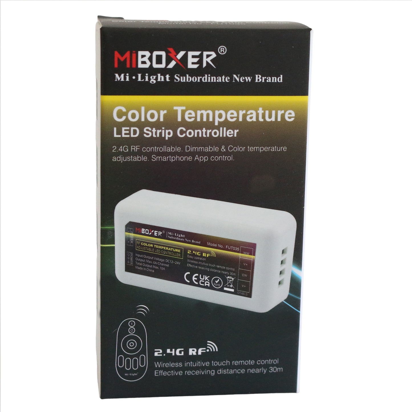 4 Zone Dimmable CCT Remote and Controller