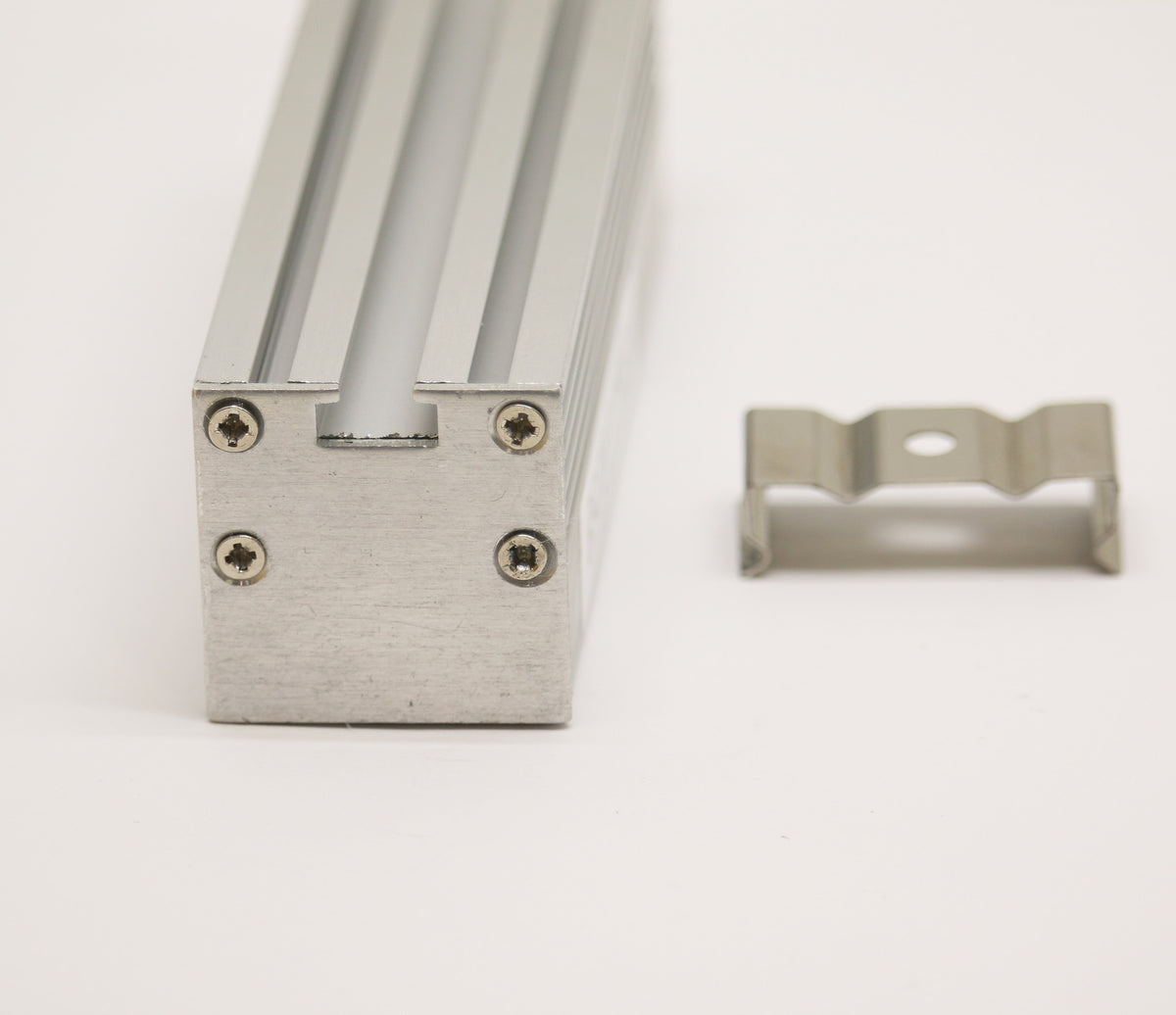 BN258 LED aluminum profile end caps and mounting accessories