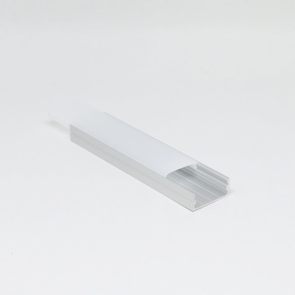 BN259 LED aluminum channel with frosted diffuser for strip lighting