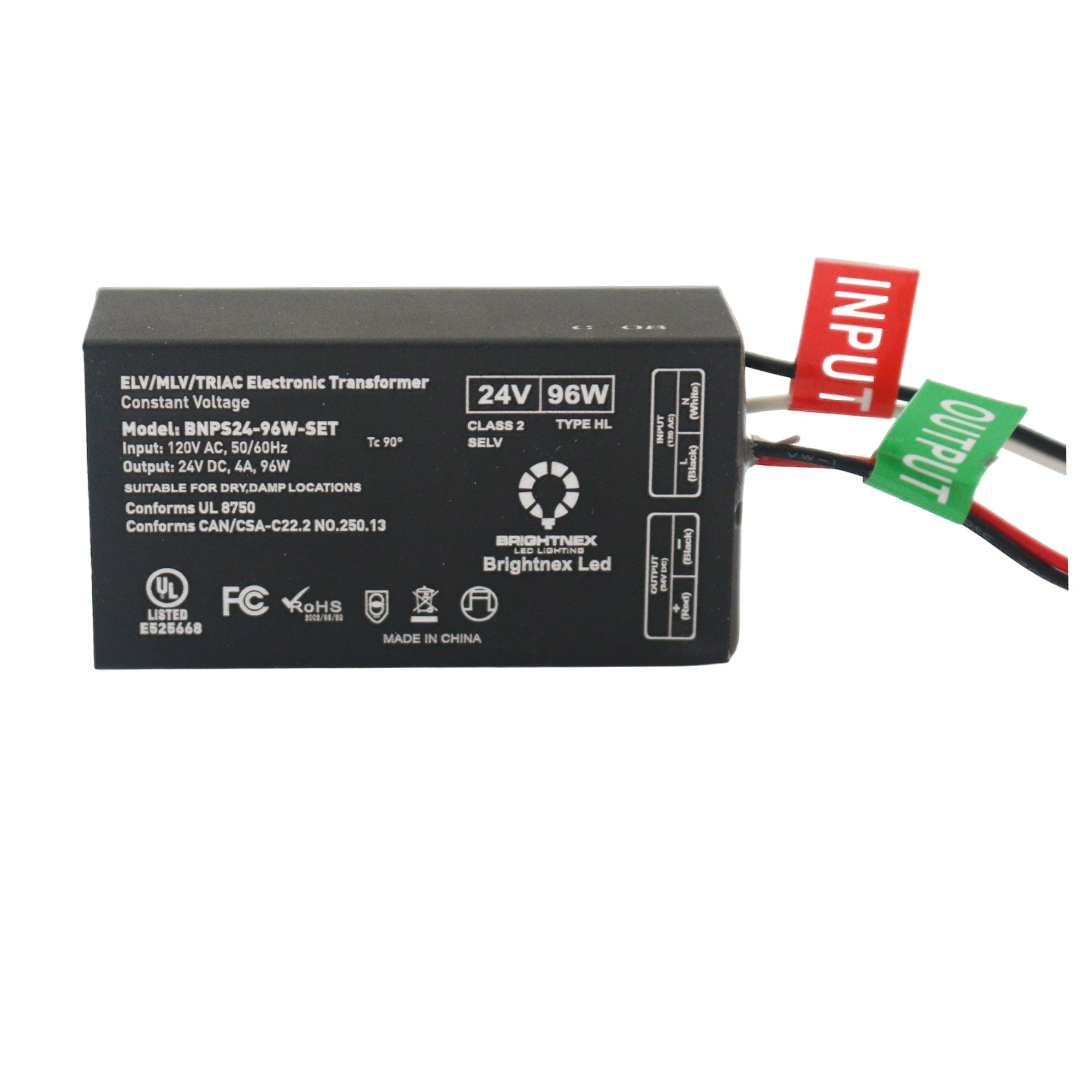 Smallest DIMMABLE TRANSFORMER (LED Driver), 24V, 96W