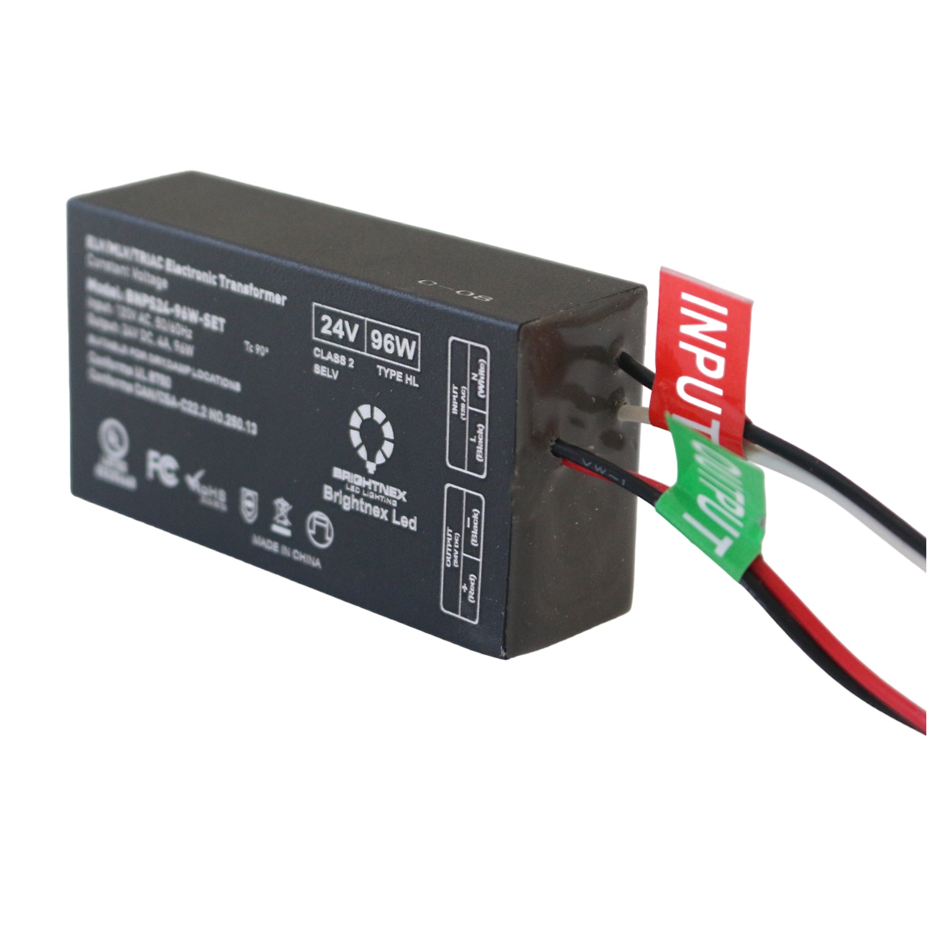 Smallest DIMMABLE TRANSFORMER (LED Driver), 24V, 96W