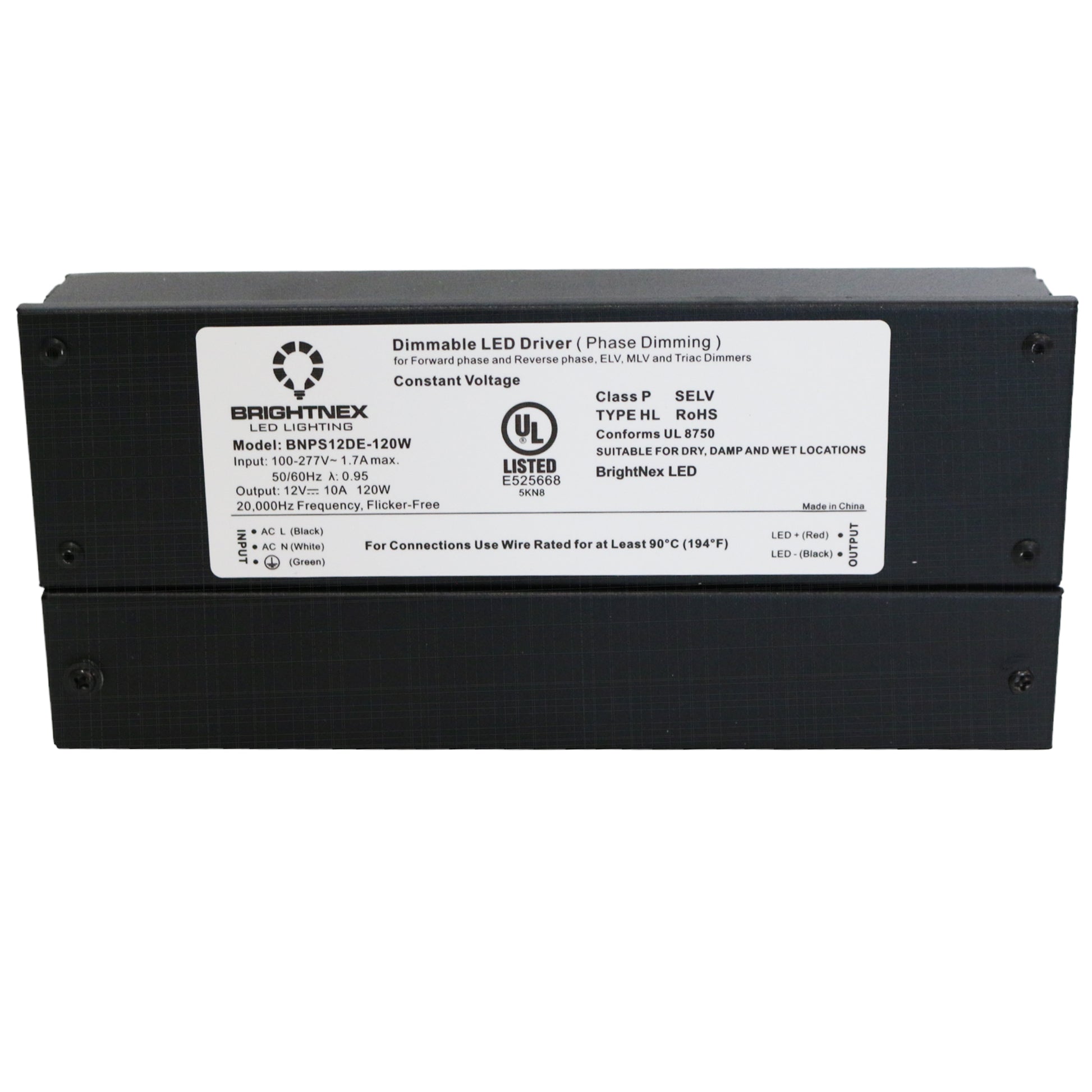 DIMMABLE TRANSFORMER (LED Driver) 12V, 120W