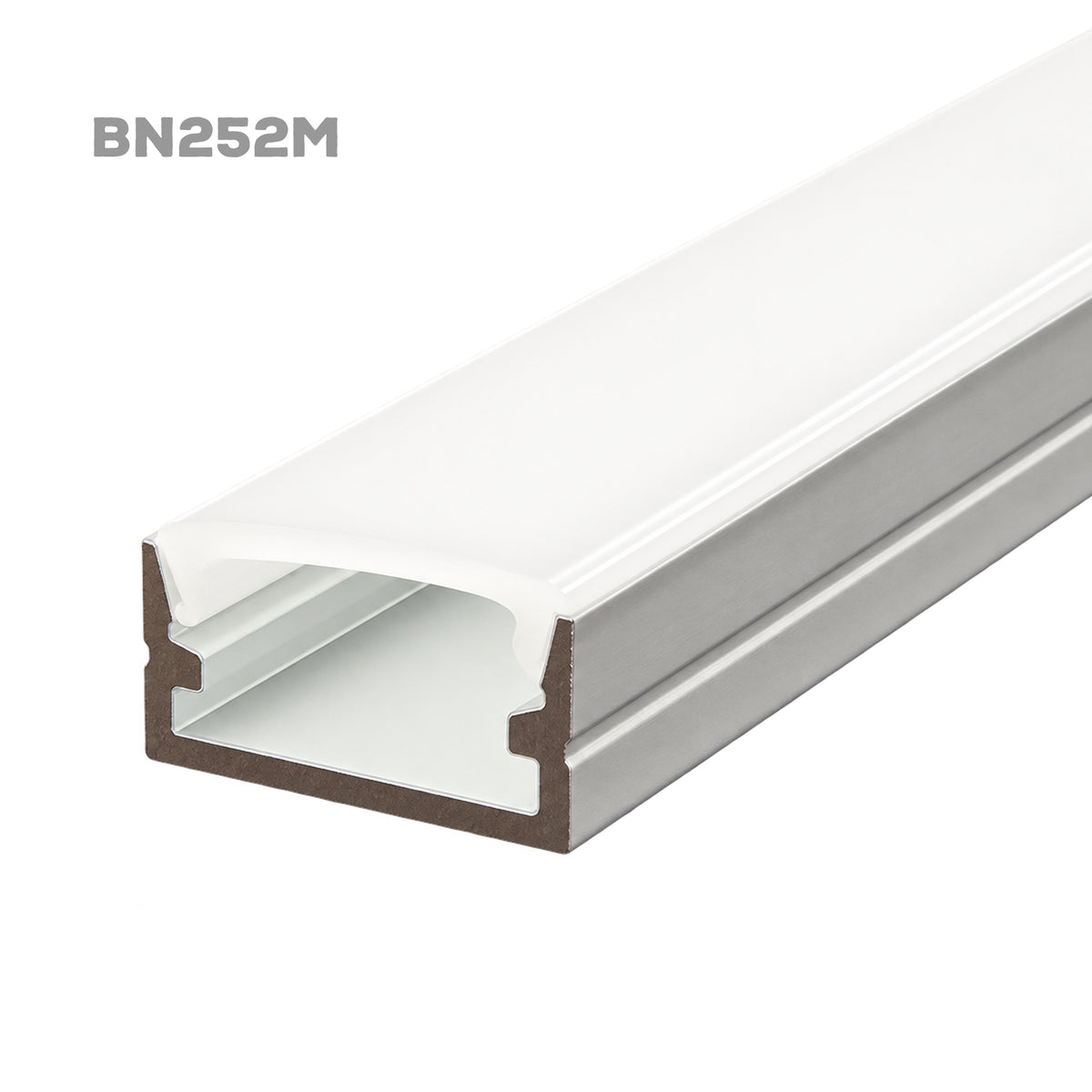 BN252M low profile LED aluminum channel with diffuser