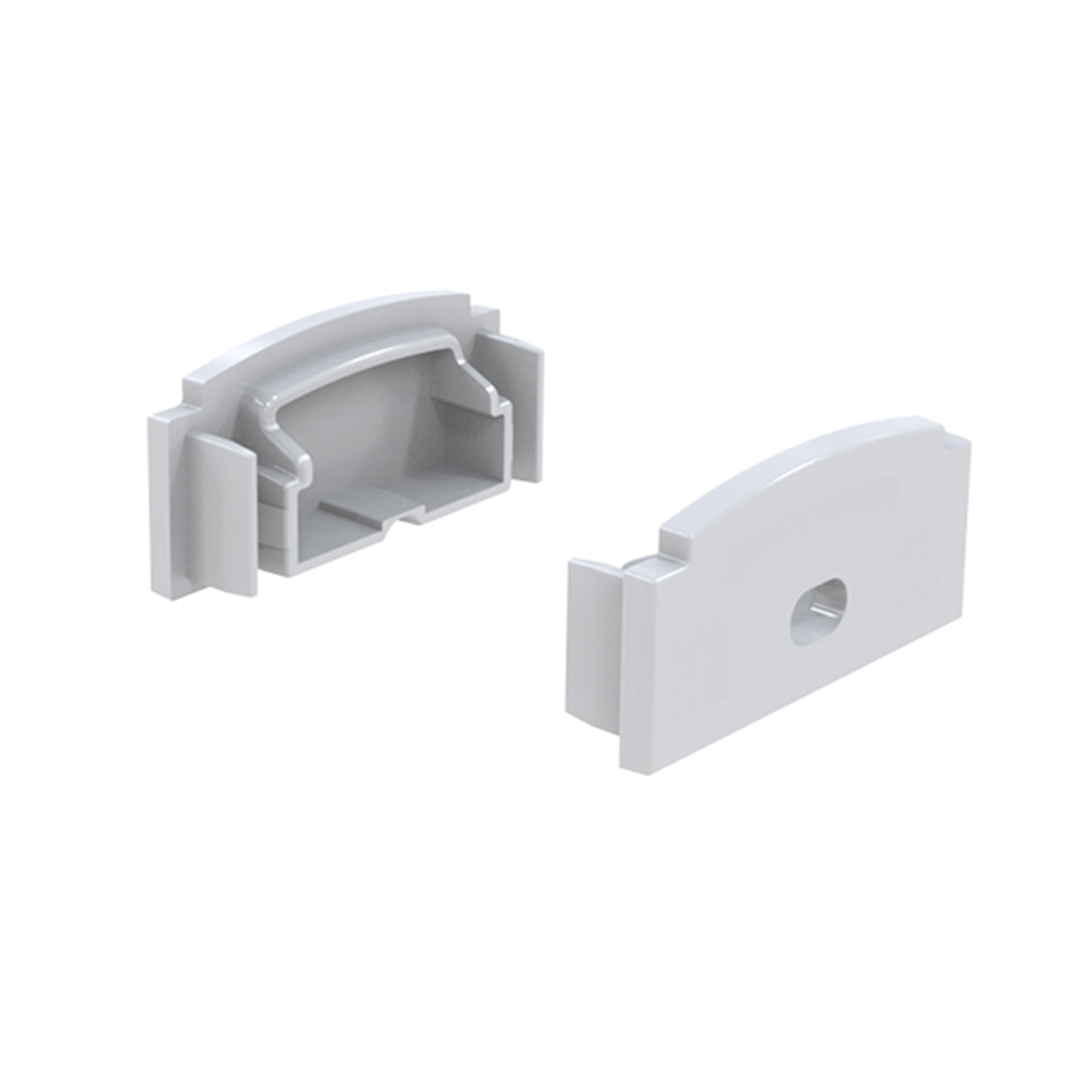BN5615 indoor plaster in LED aluminum profile end caps accessories for LED strip channel