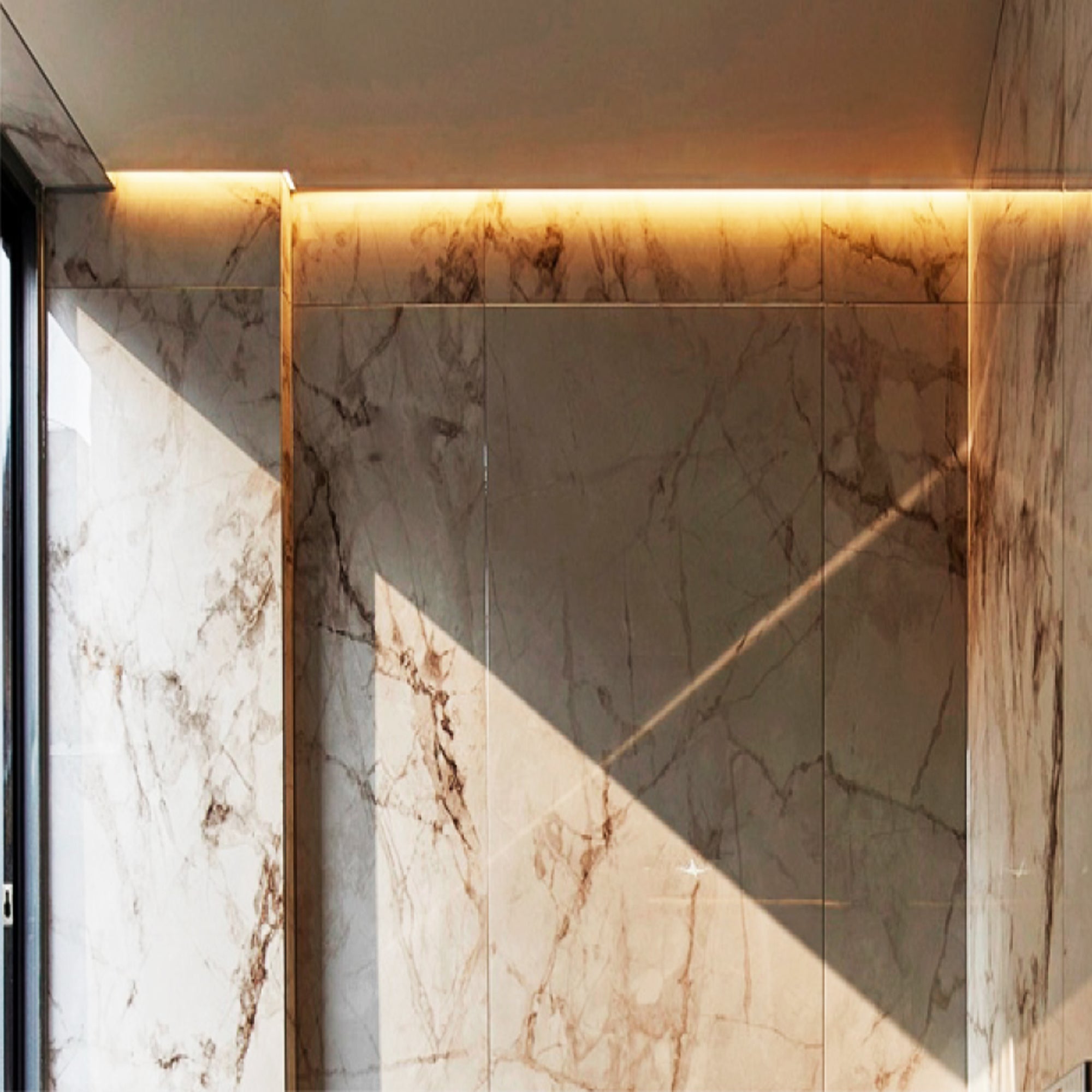BN5617 indoor surface mount LED aluminum profile wall linear lighting application