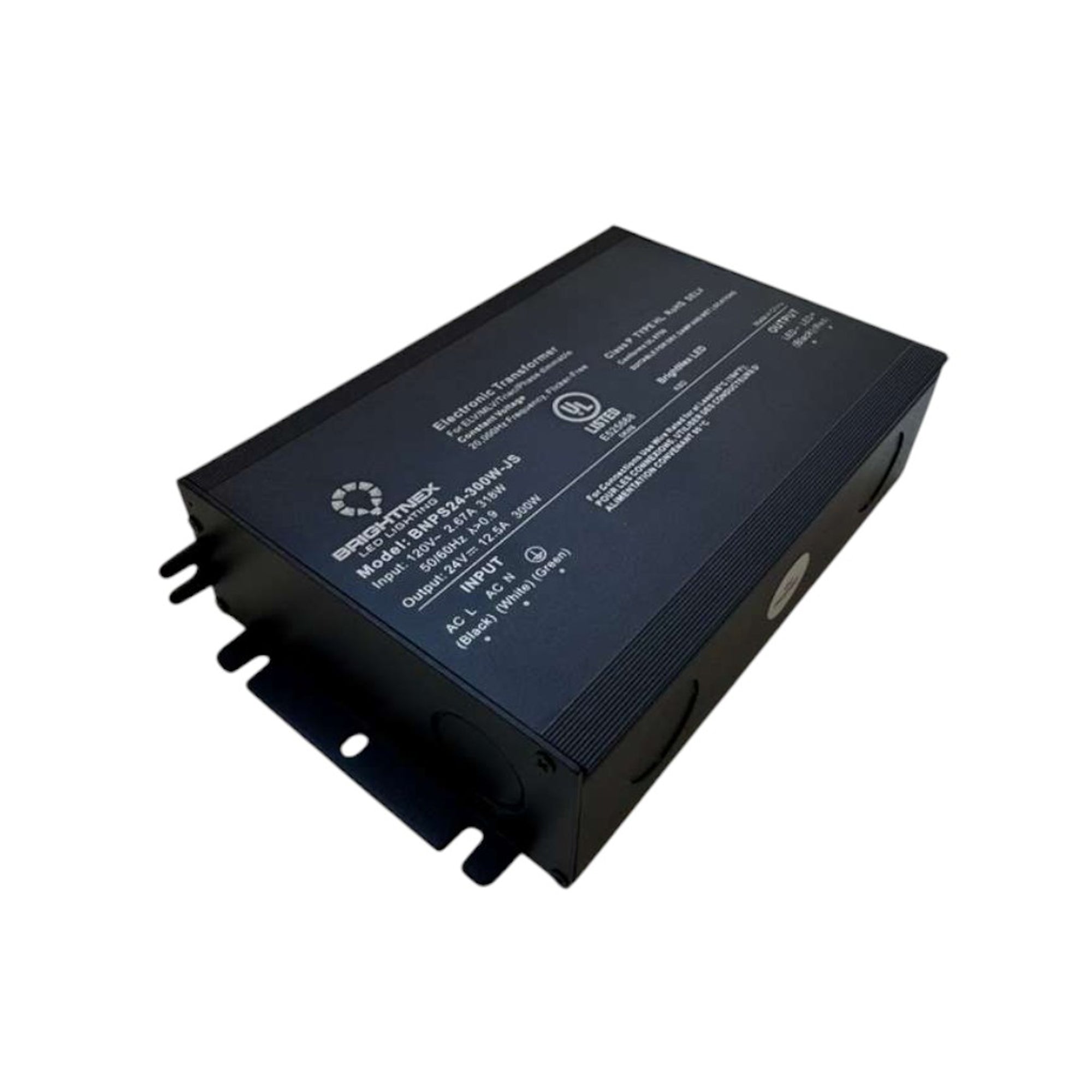 UL listed 24V 300W dimmable LED driver metal junction box transformer for indoor and outdoor LED lighting applications