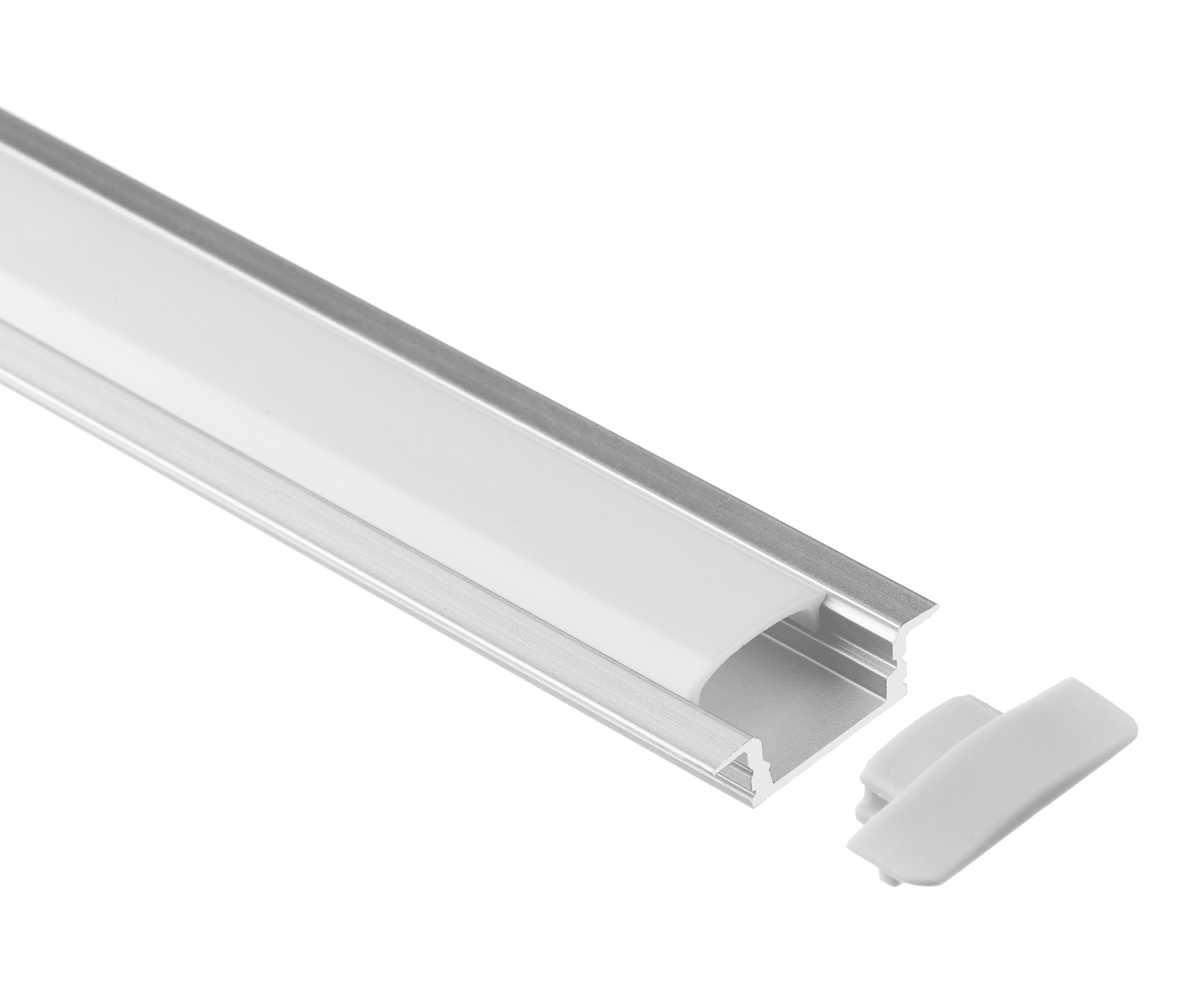 LED Profile Flush Mount for Indent Application