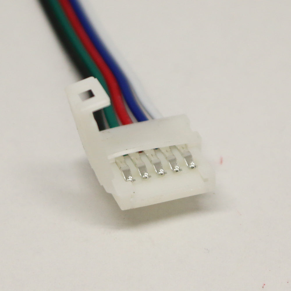 12V/24V LED Strip Light Double End Clip Connector With Wire