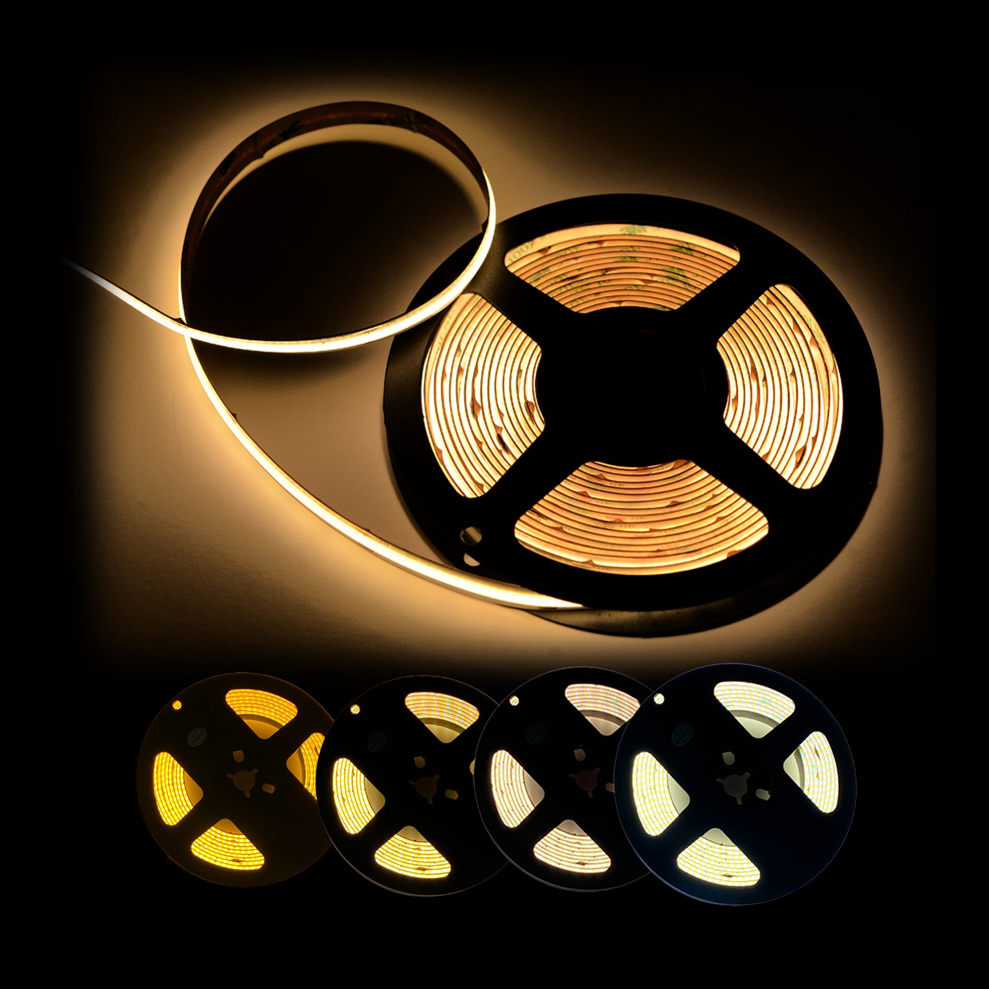 CCT LED Strip Light Cob 2700K-6500K