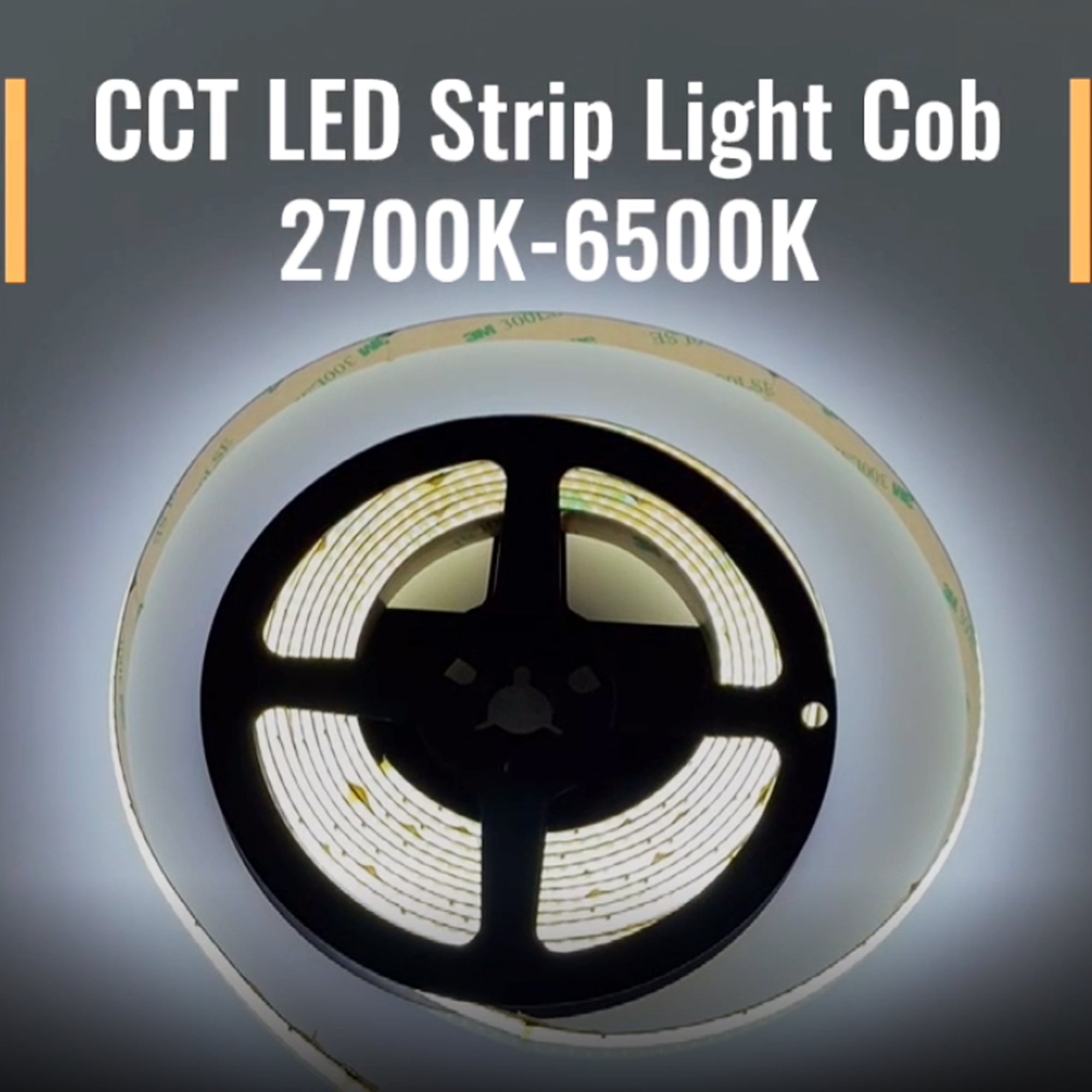 CCT LED Strip Light Cob 2700K-6500K