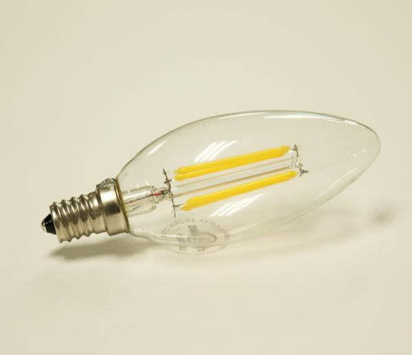 LED Filament Candelabra Bulb