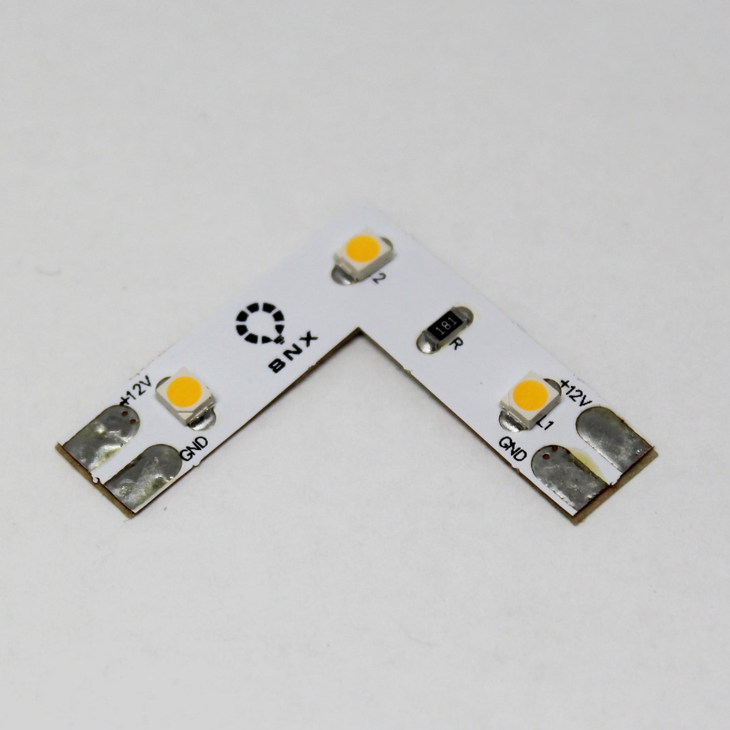 12V Strip Light L Shape Connector 3.5W/ft