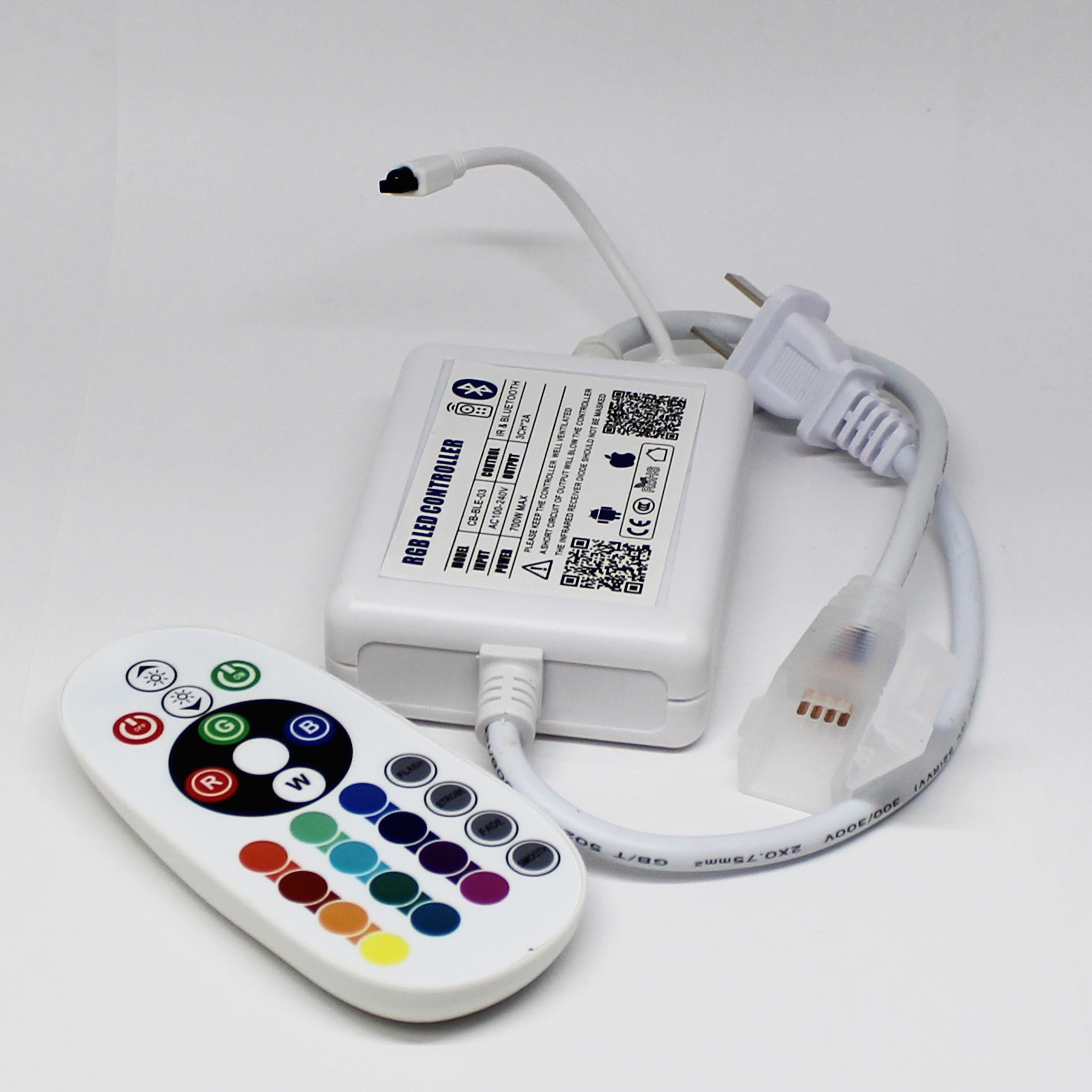 RGB LED Strip Light Quick Connect Controller