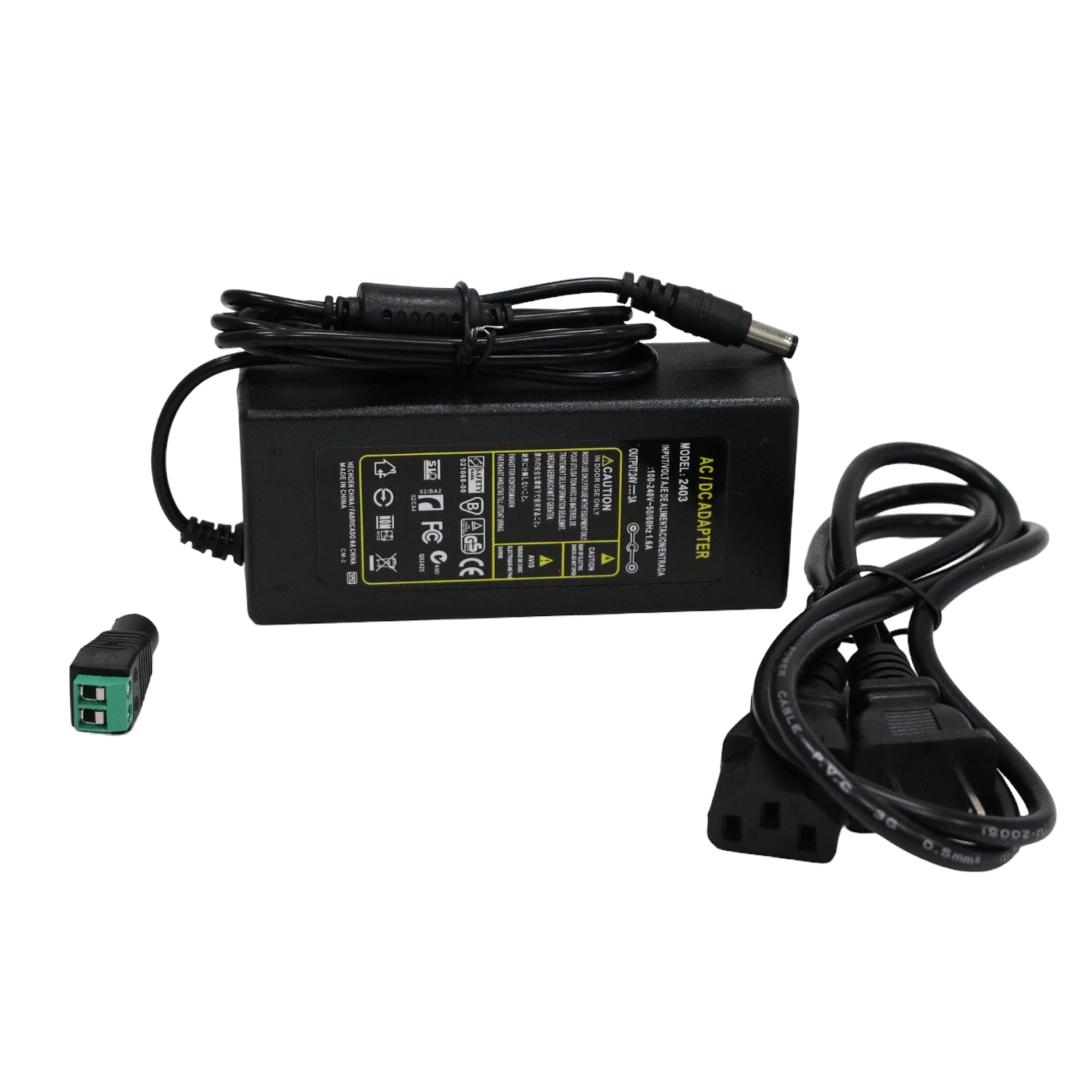 AD/DC Plug-In Adopter (Transformer)-24V, 3A