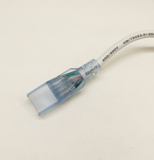110V RGB LED Strip Light 4 Pin Single End Connector