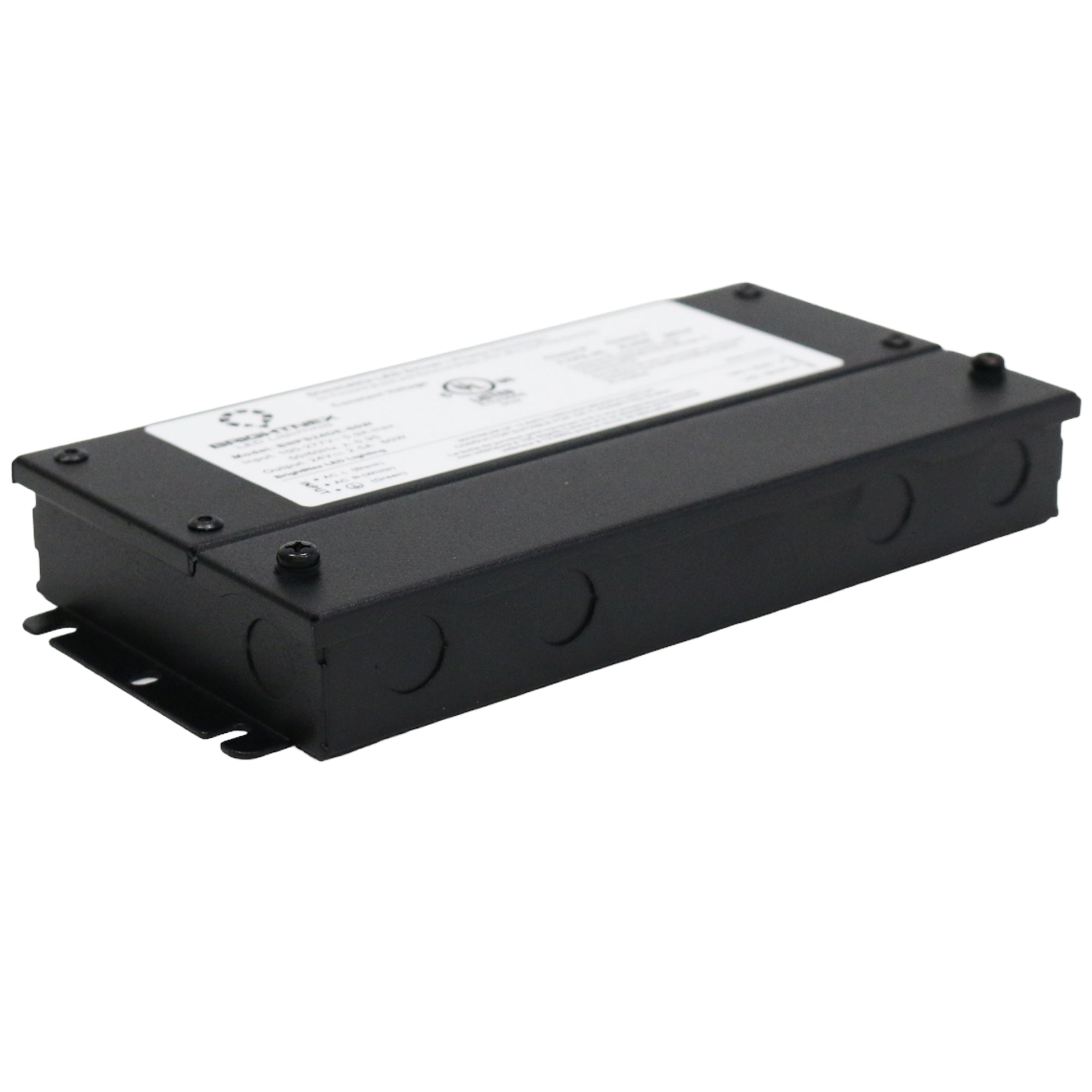 UL listed 12V 24V 30W dimmable LED driver with metal junction box enclosure