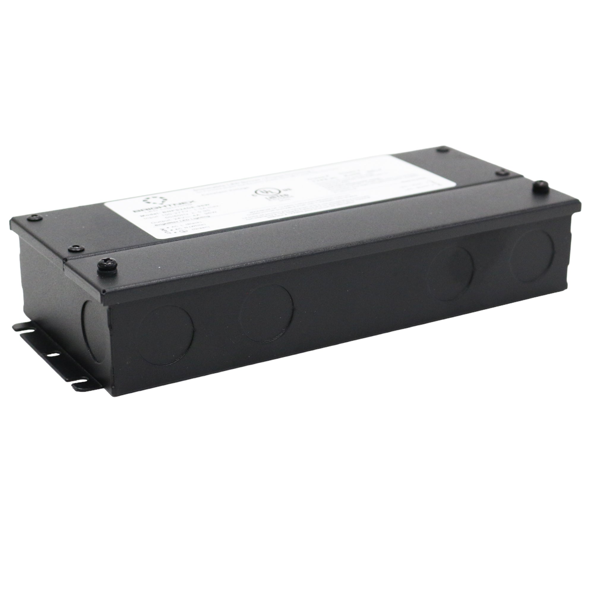 UL listed 24V 96W dimmable LED driver with metal junction box enclosure